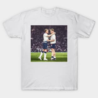 Gazza now and then T-Shirt